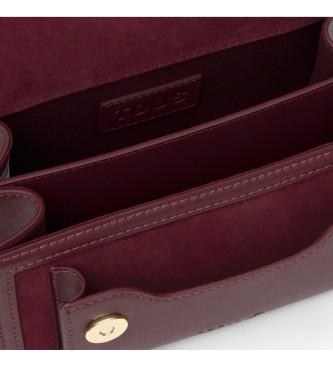 TOUS Audree Strass bordeauxrode kleine schoudertas