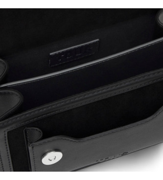 TOUS Bolsa de ombro pequena Audree Strass preta