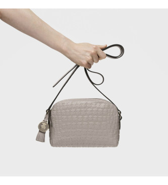 TOUS Sherton Taupe Shoulder Bag