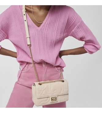 TOUS Borsa a tracolla con patta beige S.K Dream