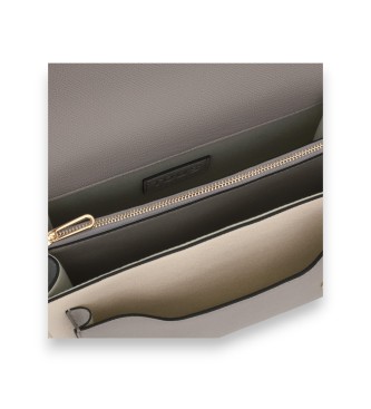 TOUS Beige Audree Saffiano schoudertas