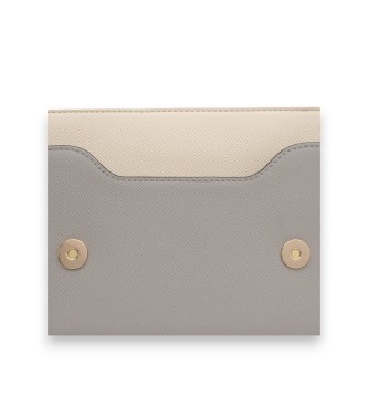 TOUS Beige Audree Saffiano schoudertas