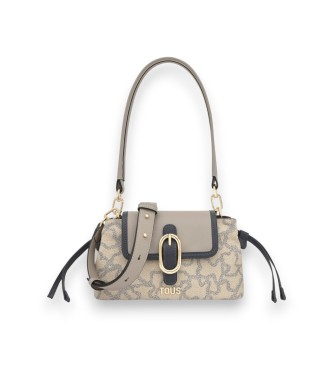 TOUS Borsa a tracolla S Kaos Icon, color tortora beige