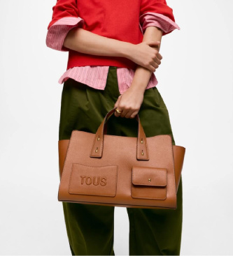 TOUS Sac Bowling Back to Basics marron