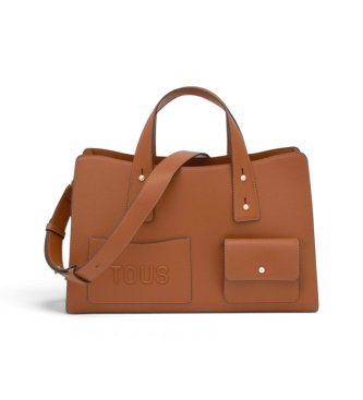 TOUS Sac Bowling Back to Basics marron