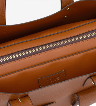 TOUS Sac Bowling Back to Basics marron