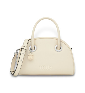 TOUS Bowlingtasche M Poppy Tierra beige