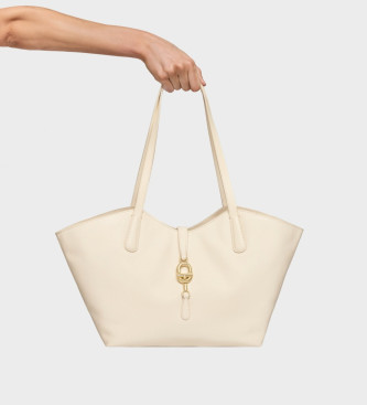 TOUS Manifesto beige Korbtasche