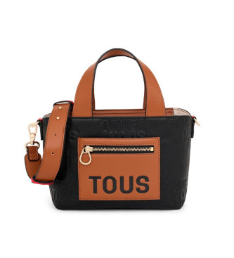 Tous Nanda black, brown carrycot bag - ESD Store fashion, footwear and  accessories - best brands shoes and designer shoes