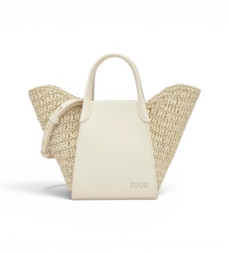 TOUS Bolso Capazo Tulip Rafia beige