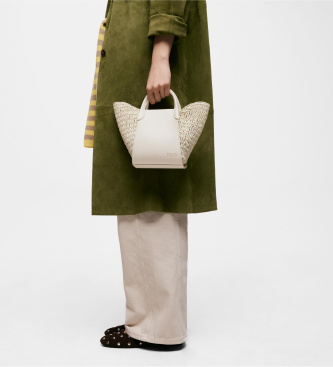TOUS Bolso Capazo Tulip Rafia beige