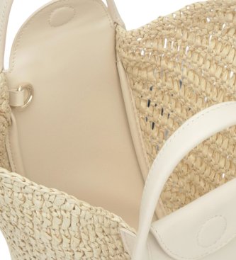 TOUS Bolso Capazo Tulip Rafia beige