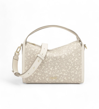 TOUS Borsa da citt M. Kaos Mini Lines beige