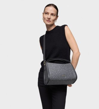 TOUS Bolso City M. Kaos Mini Lines gris oscuro