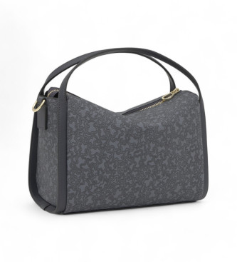 TOUS Bolso City M. Kaos Mini Lines gris oscuro