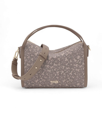 TOUS Kaos Mini Lines taupe medium City taske taupe