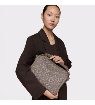 TOUS Kaos Mini Lines taupe medium City taske taupe