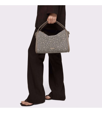 TOUS Kaos Mini Lines taupe medium City taske taupe