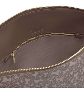 TOUS Kaos Mini Lines taupe medium City taske taupe