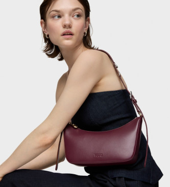 TOUS Mestna torba bordo barve
