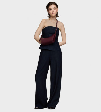 TOUS Mestna torba bordo barve