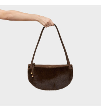 TOUS Sac  bandoulire Halfmoon marron