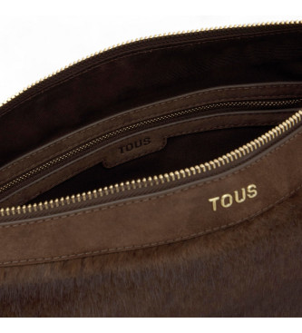 TOUS Sac  bandoulire Halfmoon marron