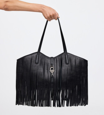 TOUS Sac  franges Manifesto noir