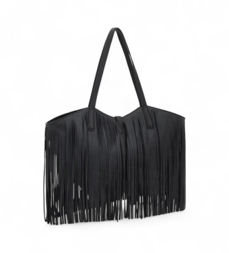TOUS Sac  franges Manifesto noir