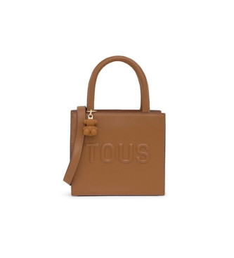 TOUS Saco mini-cubo Brenda camel