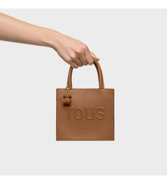TOUS Saco mini-cubo Brenda camel