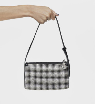 TOUS Silber Party Handtasche schwarz