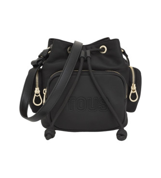 TOUS Saca M. Gerumige Tasche Schwarz