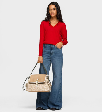 TOUS Borsa shopper Kaos Icon color sabbia