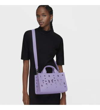 Tous Medium Shopper Bag Amaya Manifesto purple