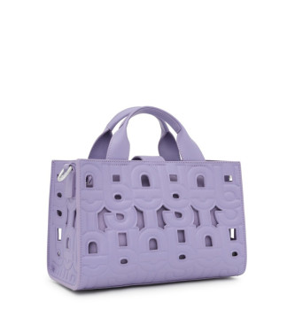 Tous Medium Shopper Bag Amaya Manifesto purple