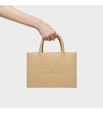 TOUS Sac  main moyen Brenda beige sable