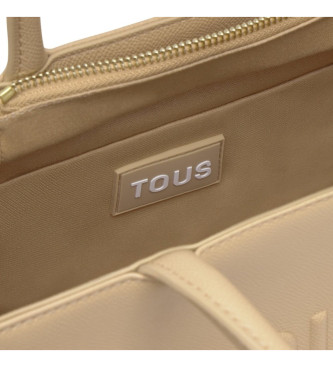 TOUS Sac  main moyen Brenda beige sable