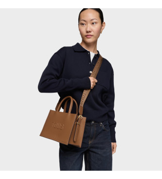 TOUS Brun Brenda medium shopper taske