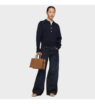 TOUS Brun Brenda medium shopper taske