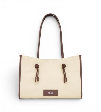 TOUS Bolso Shopper XL Summer Holidays JCQ beige