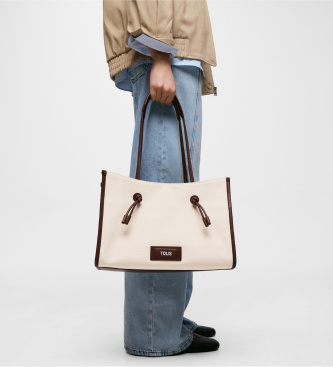 TOUS Bolso Shopper XL Summer Holidays JCQ beige