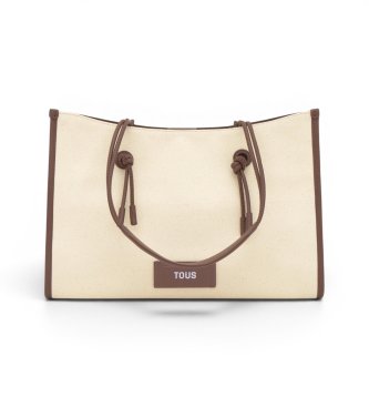 TOUS Bolso Shopper XL Summer Holidays JCQ beige