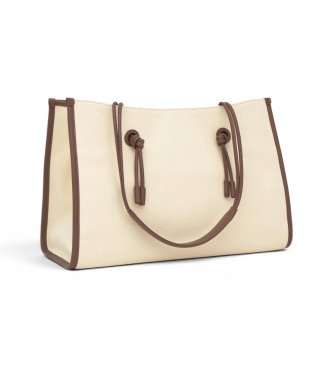 TOUS Bolso Shopper XL Summer Holidays JCQ beige