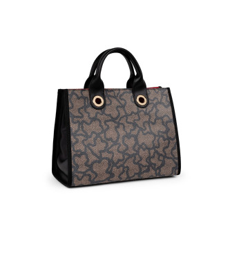 TOUS M. Amaya K Icon Shopping Bag Preto