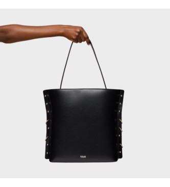 TOUS Borsa tote con borchie di gioielli neri