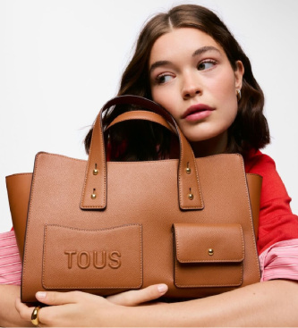 TOUS Sac Bowling Back to Basics marron