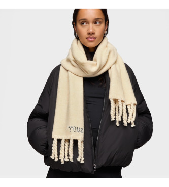 TOUS Sciarpa di cristallo beige