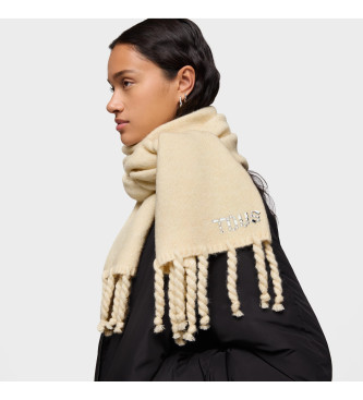 TOUS Sciarpa di cristallo beige