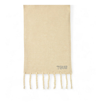 TOUS Sciarpa di cristallo beige